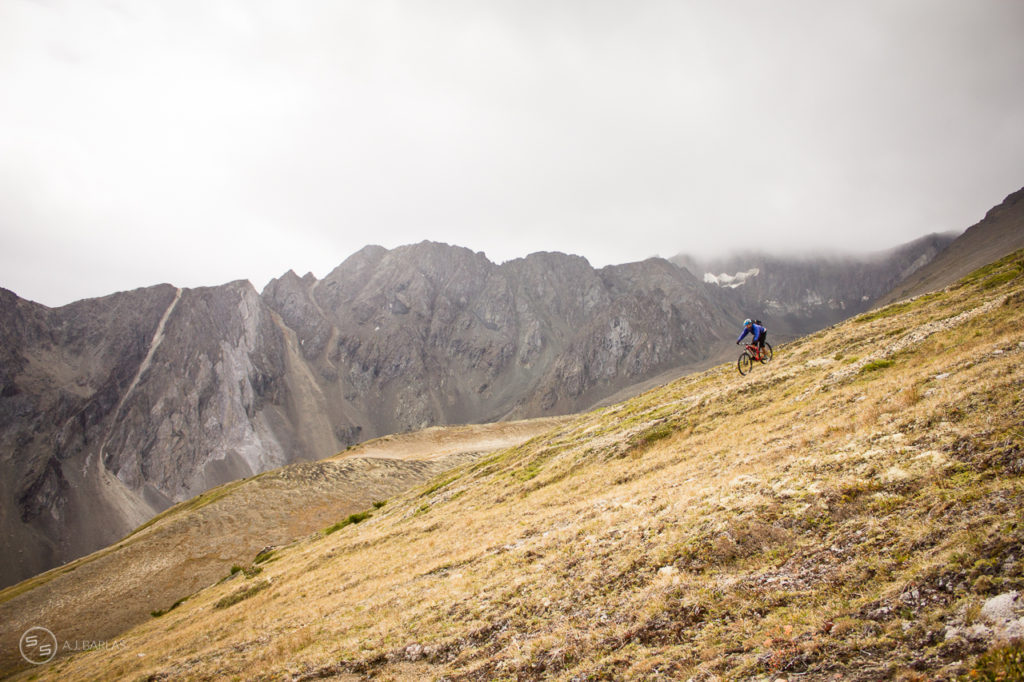 Dave Reid Descends the High Alpine